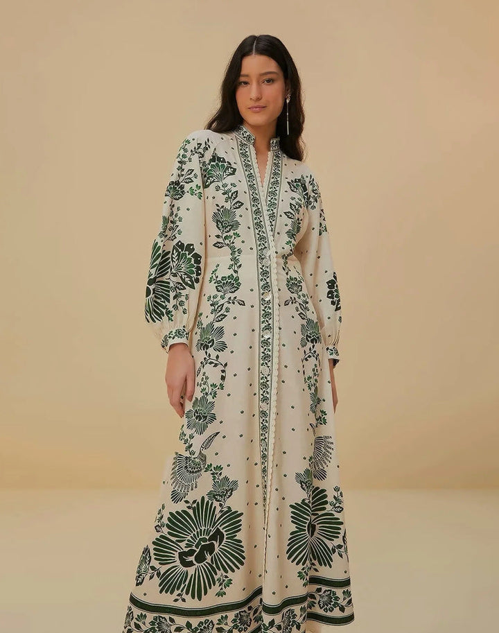 Julliete Botanical Bliss Maxi Dress