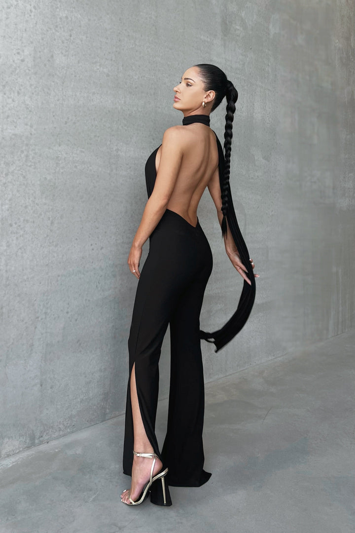 Middy Multi-Way Jumpsuit In Black