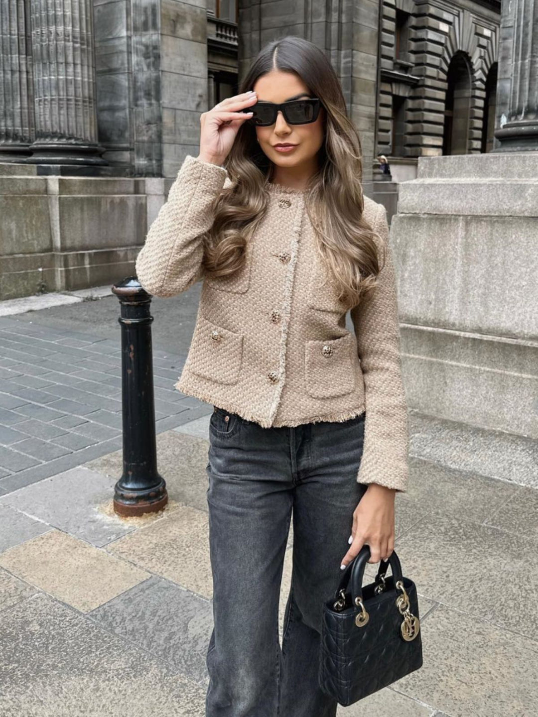 Tweed Cropped Jacket