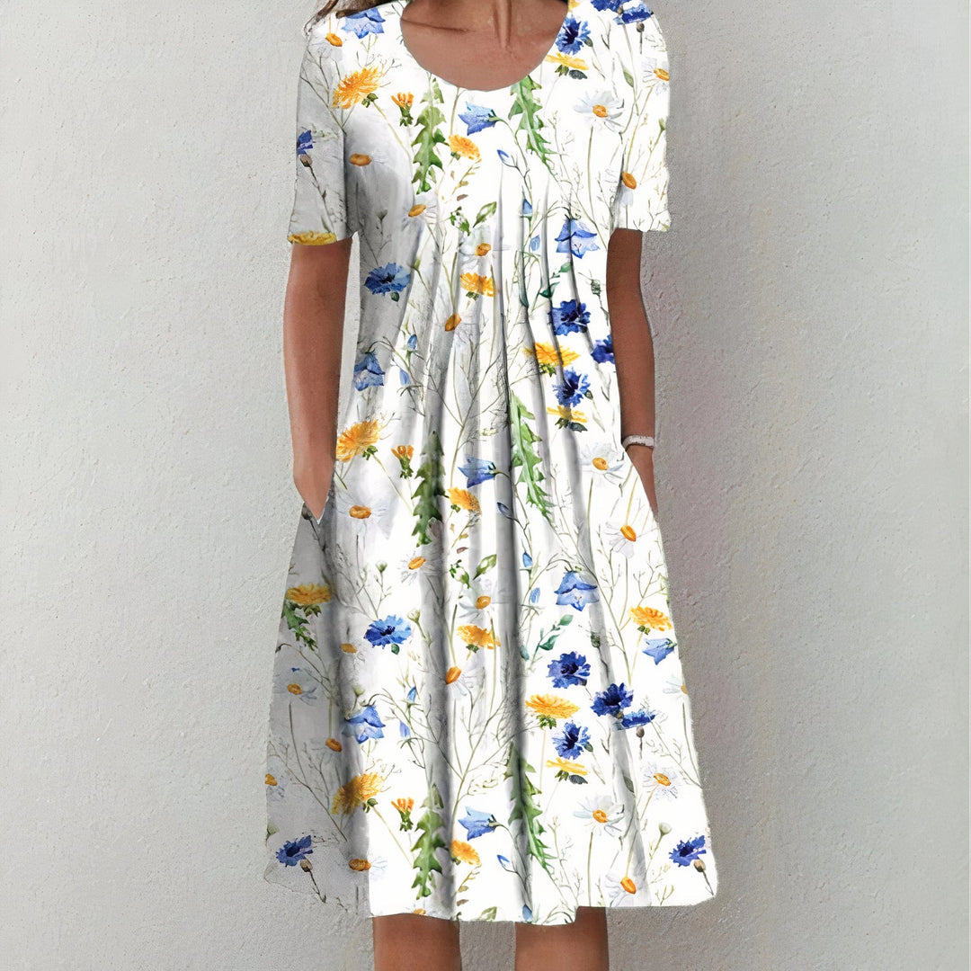 Ulla - Elegant cotton dress