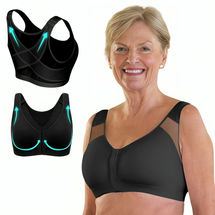 SoftFlex Underwire Free Support Bra - 1+1 FREE